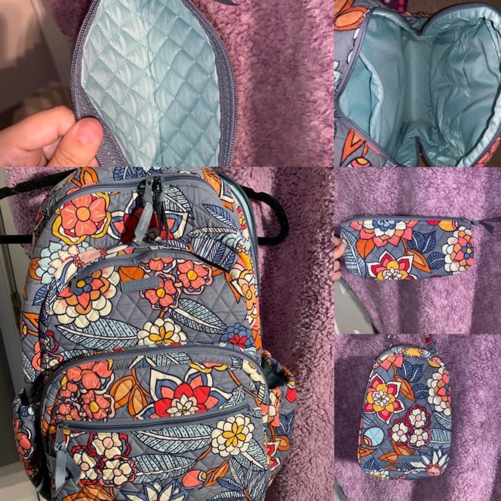 Vera Bradley Tropical evening multi set!